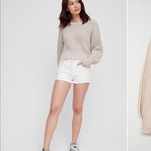 Aritzia fisherman sweater
